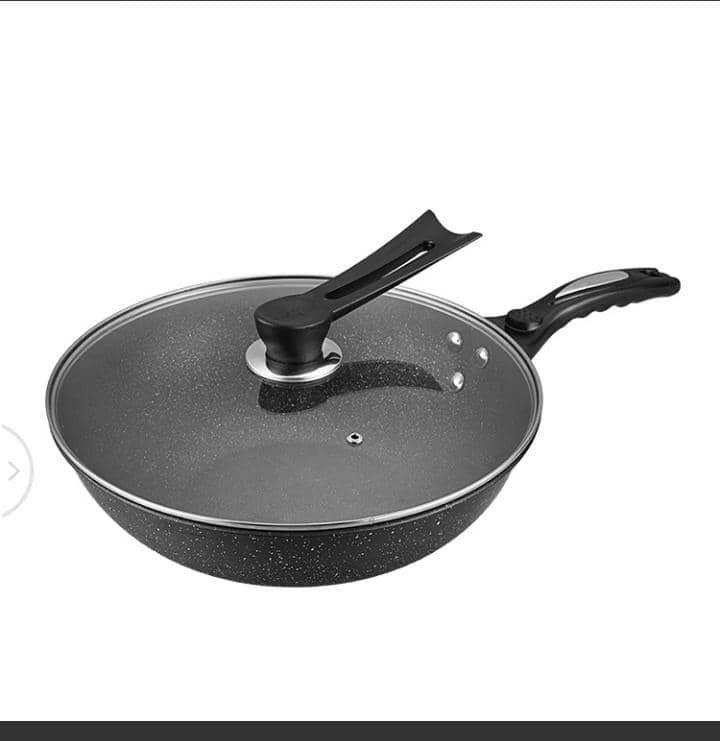 2026/02/1001771882.jpg 30cm wokpan/fry pan(with cover) - Image 1