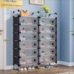 2 roll dust proof shoe rack