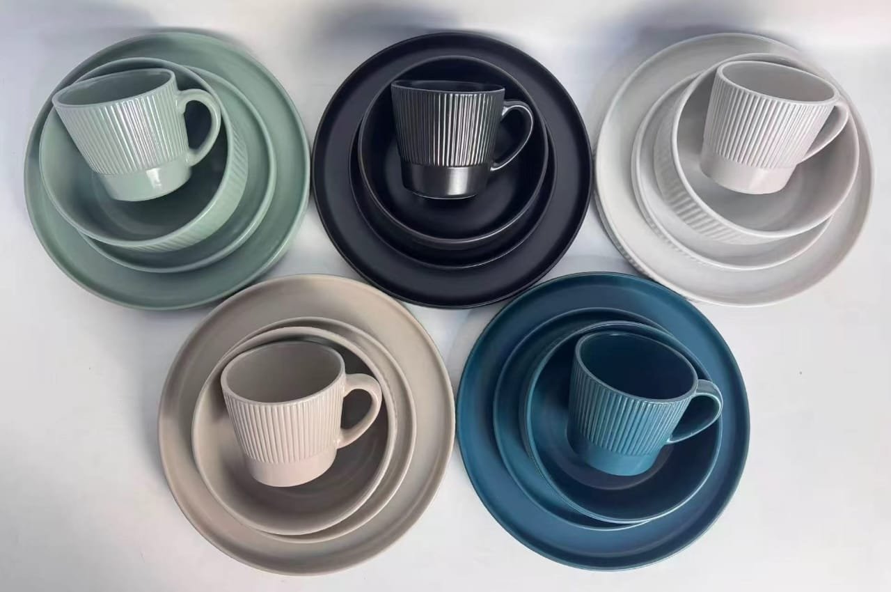 2026/07/1003066251.jpg 16pcs stoneware dinnerset - Image 1