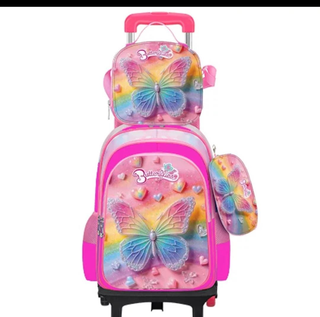 9009b63b-6556-4ded-bdfa-56f5d3bbbf19-2 3 in 1 trolley school bag - Image 1