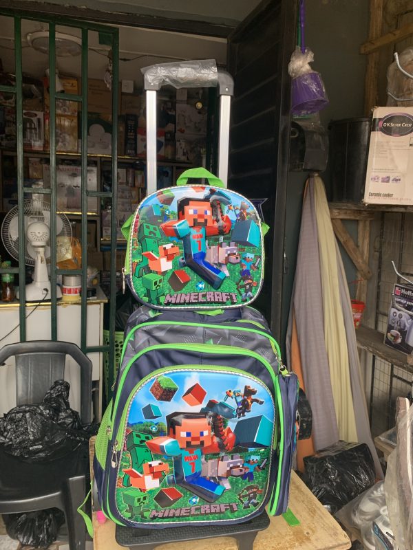 3 in 1 trolley school bag - Image 4