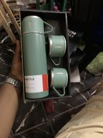 Vacuum flasks and cup