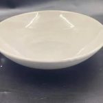 Flat ceramic plate