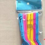 12pcs plastic spoon and fork
