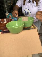 2 in 1 glazed bowl set - Image 3