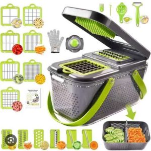22pcs multifunction veggies cutter